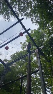 Group 1 loved the trapeze - they were absolutely fearless!!